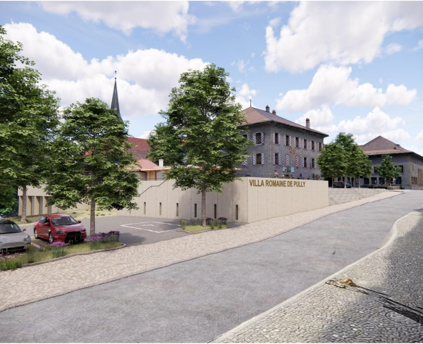 Villa romaine de Pully - Prestations Ingénieur civil phases 31-53